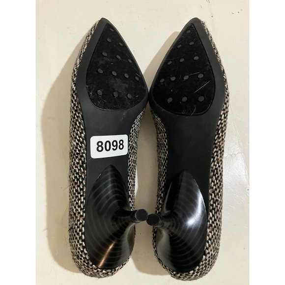 Isaac Mizrahi Black and White Heels - Picture 7 of 8